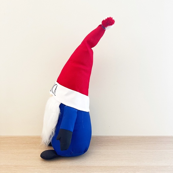 Rae Dunn 20" Gnome “America” 4th of July USA Flag Plush Star Patriotic NWT - Picture 3 of 5